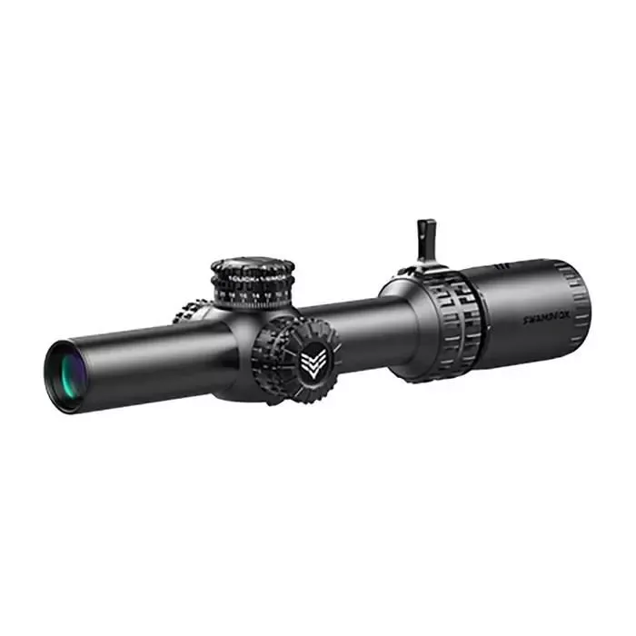 1-8x24mm SFP IR Guerrilla Dot BDC Red Reticle Black