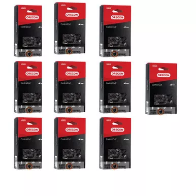 10 PACK Oregon chainsaw chain, 3/8" .063" Ga. 72 DL Stihl, Husqvarna 75EXL072G