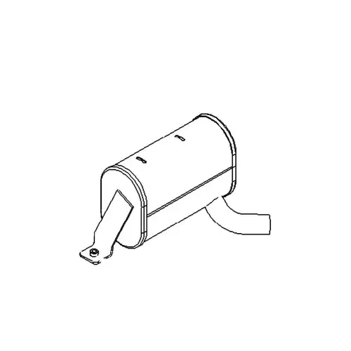 114-3666 – MUFFLER – (TORO ORIGINAL OEM)
