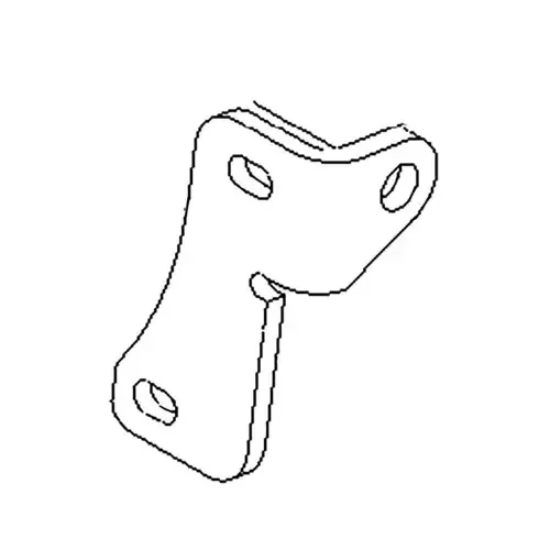 119-1860-01 – BRACKET-BRAKE MOUNT LH – (TORO ORIGINAL OEM)