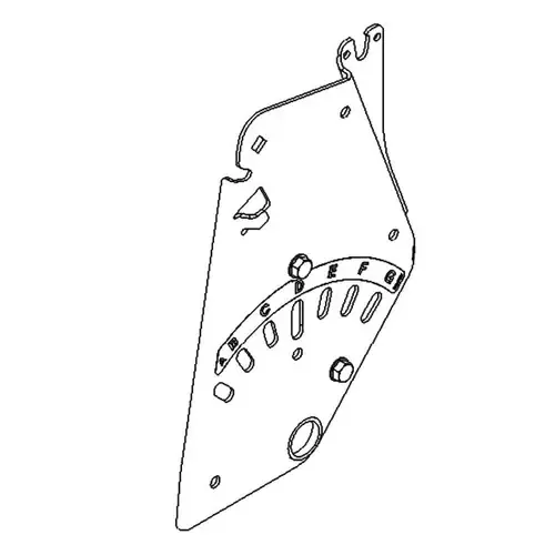120-3342-03 – PLATE-HOC LH – (TORO ORIGINAL OEM)