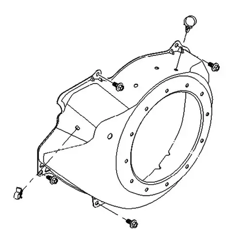 121-0274 – RECOIL SHROUD KIT – (TORO ORIGINAL OEM)