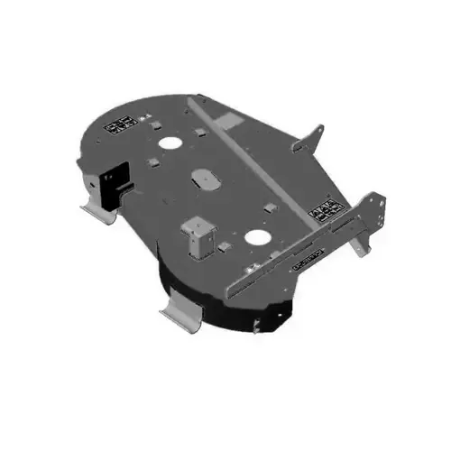 121-0733 – 42 INCH DECK AND DECAL ASM – (TORO ORIGINAL OEM)