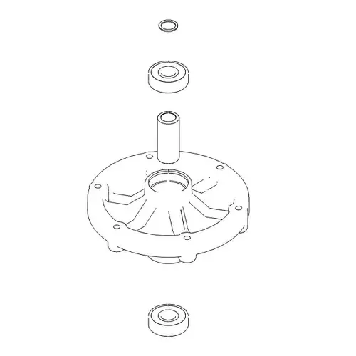 121-5680 – SPINDLE HOUSING ASM – (TORO ORIGINAL OEM)
