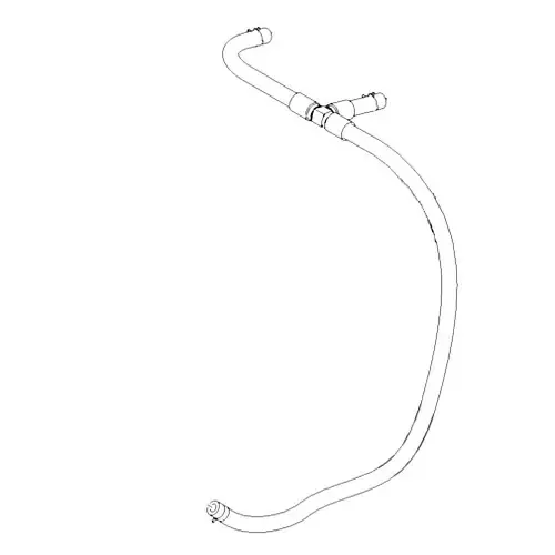 121-5969 – CASE DRAIN HOSE ASM – (TORO ORIGINAL OEM)