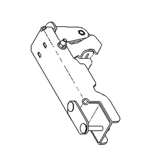 126-0543-03 – BRACKET-LIFT HOPPER – (TORO ORIGINAL OEM)
