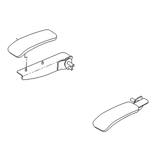 126-2058 – ARMREST KIT – (TORO ORIGINAL OEM)