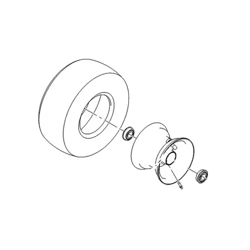 126-6868 – WHEEL AND TIRE ASM – (TORO ORIGINAL OEM)