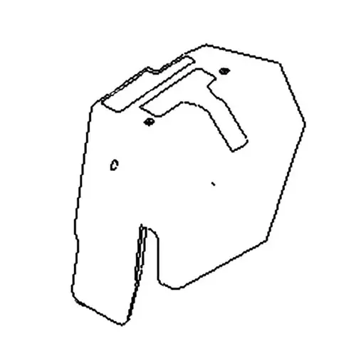 126-7372 – COVER-CONTROL MOTION (LH) – (TORO ORIGINAL OEM)