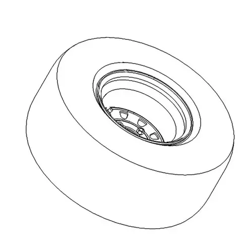 126-7736 – TIRE ASM – (TORO ORIGINAL OEM)