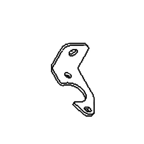 126-7763 – BRACKET-MOUNT FRONT (LH) – (TORO ORIGINAL OEM)
