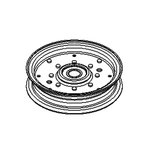 126-9187 – PULLEY-IDLER FLAT – (TORO ORIGINAL OEM)