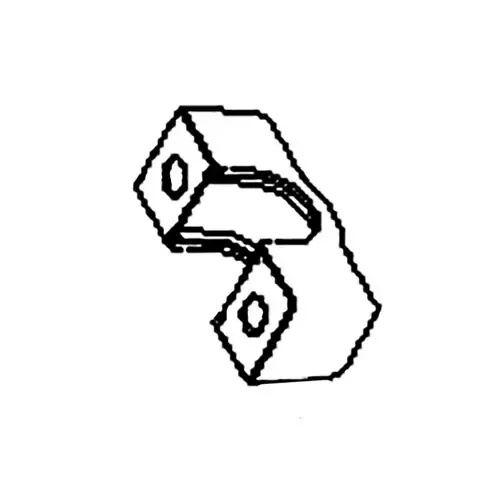 127-0553 – SUPPORT-BEARING CROSS SHAFT (REAR) – (TORO ORIGINAL OEM)
