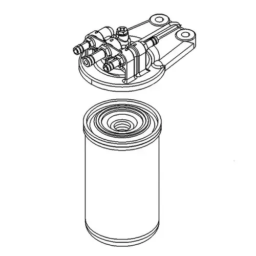 127-3075 – FUEL/OIL FILTER ASM – (TORO ORIGINAL OEM)