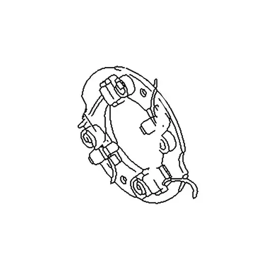 127-3822 – BRUSH HOLDER ASM – (TORO ORIGINAL OEM)