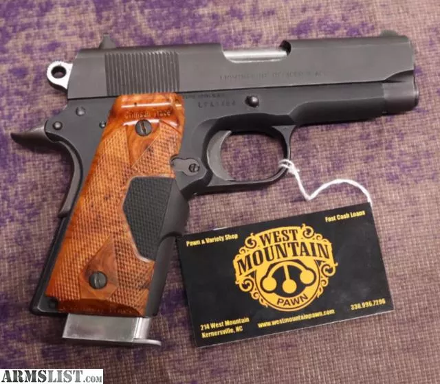1988 Colt MK IV Lightweight Officer's ACP Series 80 1911 Single Action .45ACP from West Mountain Pawn, LLC near West Mountain Pawn Kernersville, Winston Salem, NC