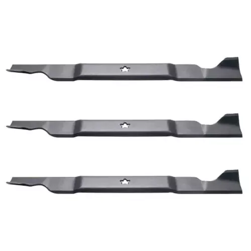 22-7/8″ Oregon Blade Kit(3 Pack) Compatible With HUSQVARNA OEM 21546611 – 5 pt. star” Center Hole Diam._A7