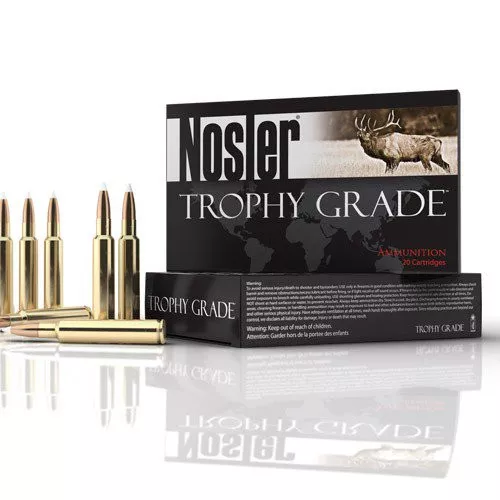.280 Ackley Improved Ammunition Trophy Grade 140gr Accubond 20 Rounds/ Box Nosler Ammo