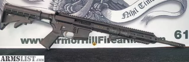 Aero Precision X15/Wraithworks 16" fluted .223 wylde from Armor Hill Firearms, LLC near Lowell, Grand Rapids, MI