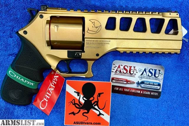 Chiappa Rhino 60DS GOLD 44magnum - Conroe TX from Adam’s Shoota University near Conroe, Houston, TX