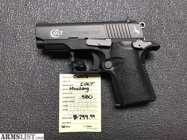 COLT Mustang XSP 380 from Everything Weapons near Brentwood, Tennessee, USA