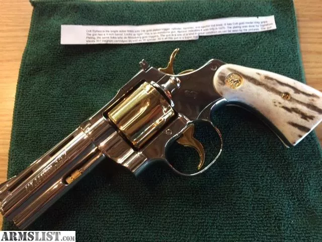 Colt Python 357mag from Gun Nutz LLC near Mead, Texoma, OK