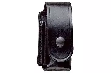 DESANTIS CHEMICAL SPRAY HOLDER 30Z BLK NICKLE SNAP FIST CONTAINER ABOUT 5IN HIGH