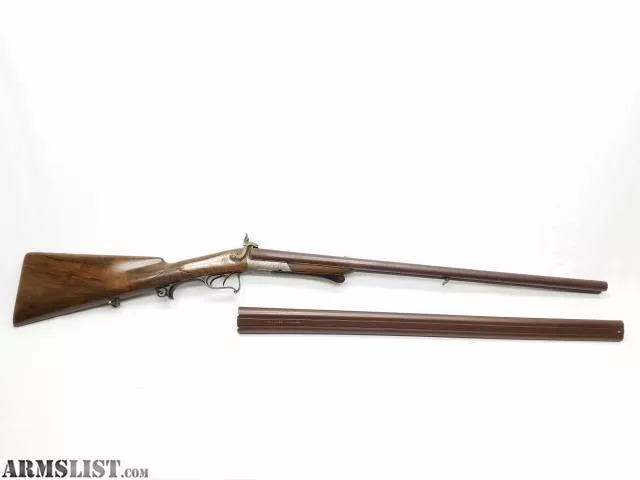 German Pinfire 2 Barrel Set 16 ga / 58 cal & 16 ga / 16 ga Stk #A518 from The Gun Works near Springfield, Eugene, OR