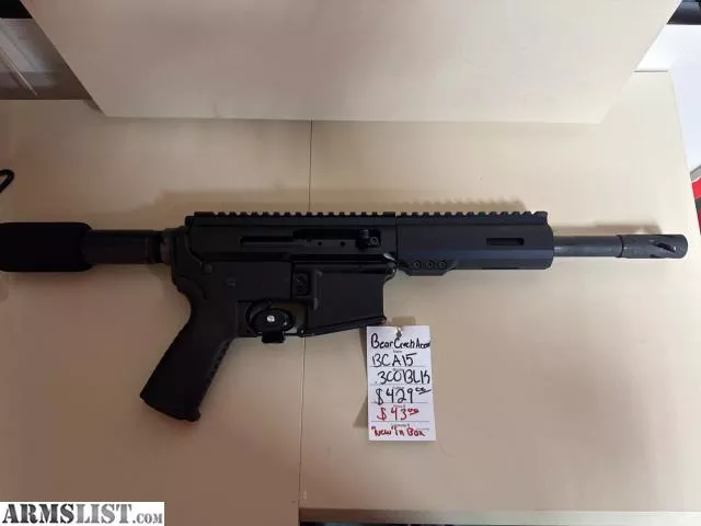 “New” Bear Creek Arsenal BCA15 .300BLk from Quik Pawn Shop near Birmingham, AL