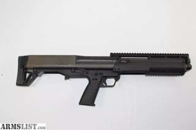 Preowned KEL-TEC KSG 12 Gauge Pump Action Shotgun, Black from Florida Pawn & Gun near Orlando, FL