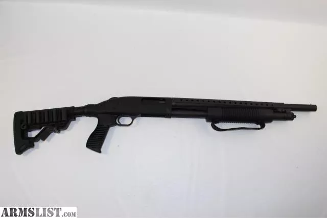 Preowned Mossberg 500 Tactical Persuader 12 GA Pump from Florida Pawn & Gun near Orlando, FL