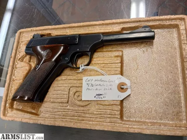 Rare Colt woodsman sport 4.25 infrom B&L Guns near Dodge Center, Rochester, MN, MN