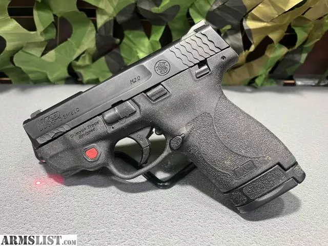 Smith & Wesson M&P 9 Shield Plus M2.0 With Crimson Trace Red Laser & One Mag from Cash N Go Pawn near Winston-Salem, Winston Salem, NC