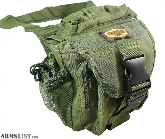 Tactical Military Messenger Shoulder Bag from Pershing Armory near Des Moines, IA