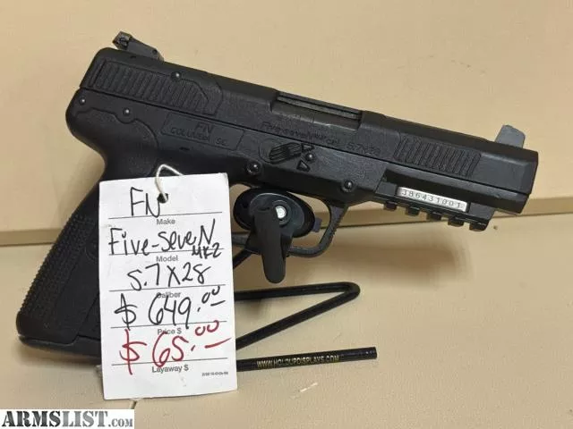 “Used” FN Five-Seven MK2 5.7x28 from Quik Pawn Shop near Birmingham, Alabama, USA