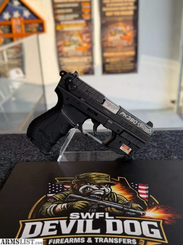 Walther PK380 from SWFL Devil Dog Firearms and Transfers LLC near Cape Coral, South West Florida, FL