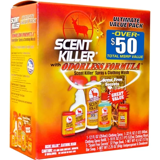 WRC PERSONAL CARE COMBO KIT SCENT KILLER SUPER CHARGED 80661