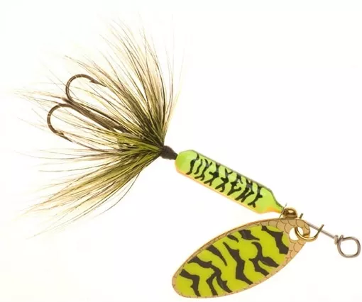 YAKIMA ROOSTER TAILS ROOSTER TAIL 1/16 CHT BLK TIGER 206