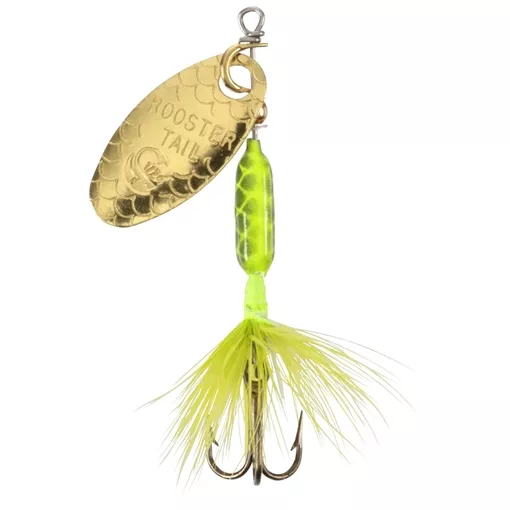 YAKIMA ROOSTER TAILS ROOSTER TAIL 1/24 CHARTREUSE 204