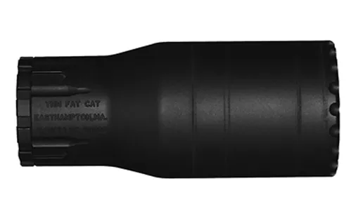 Yankee Hill Machine Co Fat Cat, Suppressor, 556NATO, 1/2"-28 sRx Mount with Cat Endcap, Steel, Black YHM-2210-MB-28