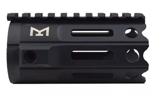 Yankee Hill Machine Co MR7, M-LOK Handguard, Fits AR-15, Mini, Anodized Finish, Black YHM-5332