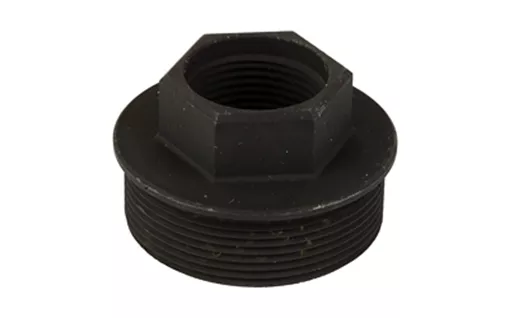 Yankee Hill Machine Co Sidewinder Direct Thread Adapter, 5/8X24, Converts the Sidewinder, Cobra M2, and Cobra to Direct Thread, Black YHM-3250