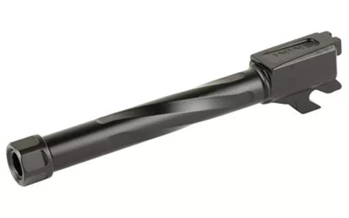 Zaffiri Precision Pistol Barrel, 9MM, Threaded 1/2X28, Nitride Finish, Black, Fits Sig P320 Full Size ZP.320FBTBN