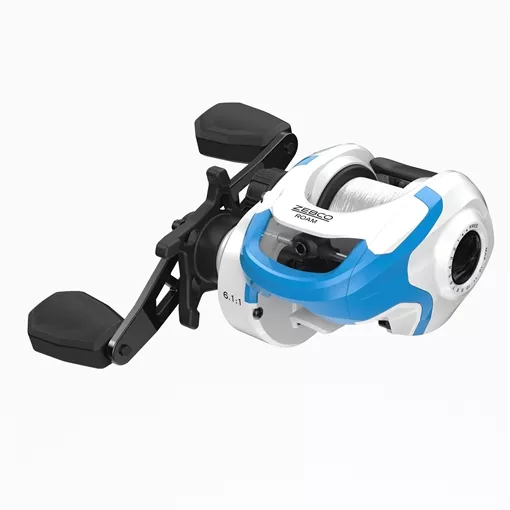 ZEBCO ROAM 100 RH BLUE BAITCAST REEL 12# 21-42687