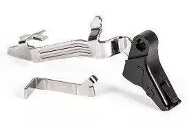 ZEV FFTPROBAR5GBB Pro Trigger BAR Kit with Black Safety Compatible with Glock 17, 19, 19x, 26, 34 Gen 5 Flat