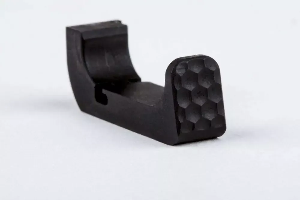 ZEV MRSM4G Extended Mag Releasefor Glock 17 Gen4 Black Hardcoat Anodized 6061-T6 Aluminum