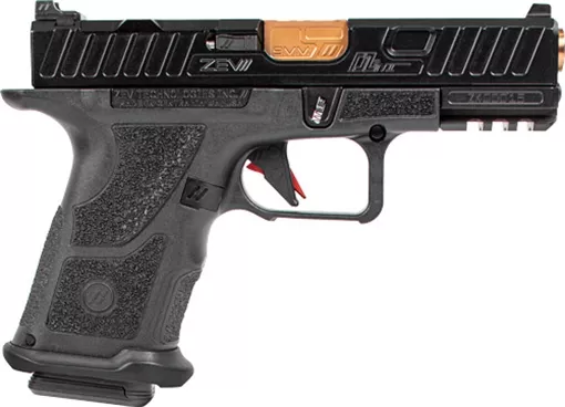 ZEV OZ9c ELITE HYPERCOMP V2 9MM BLACK/BRONZE 10RD MAG OZ9-V2-E-C-X-HYP-LC