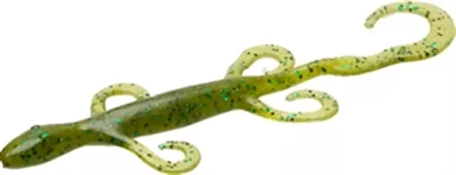 ZOOM BAIT 6" LIZARD 9BG-BLACK 002-38