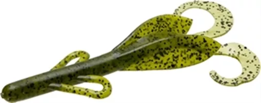 ZOOM BAIT BRUSH HOG 6" 8BG-WTMLN SEED 022-19
